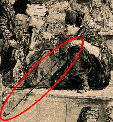 Smokers in a Turkish Coffee House Pic 1