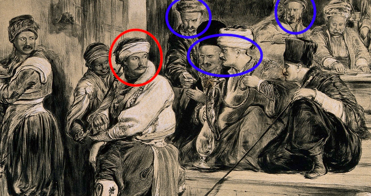 Smokers in a Turkish Coffee House Pic 2